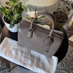 Michael Kors Taupe Crossbody Bag